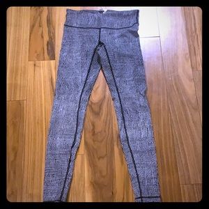 Lululemon patterned leggings. Like-new